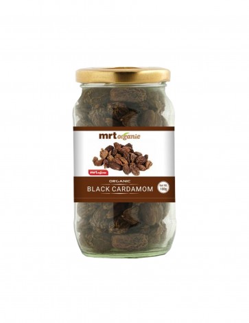 (BLACK) CARDAMOM GLASS JAR ORGANIC