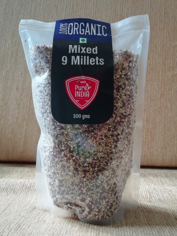 MIXED 9  MILLETs 500 gm
