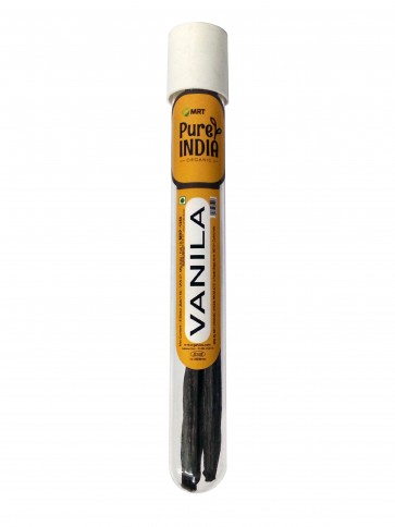 VANILLA 5 STICKS GLASS TUBE ORGANIC