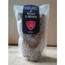 MIXED 9  MILLETs 500 gm